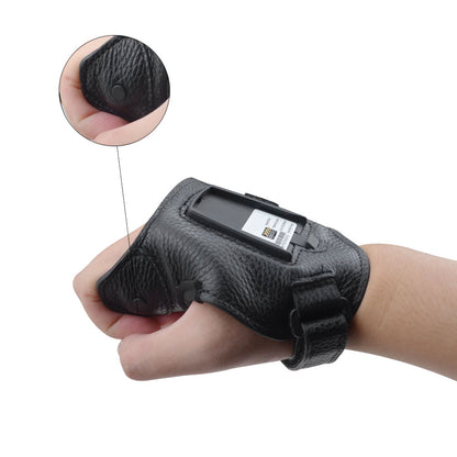 Posunitech Finger Trigger Glove Right Hand PG01 for 1D/2D Imager Mini Pocket Barcode Scanner Warehouse Pickup, Wearable Wrist Straps Hands-Free Wireless Storage Reader
