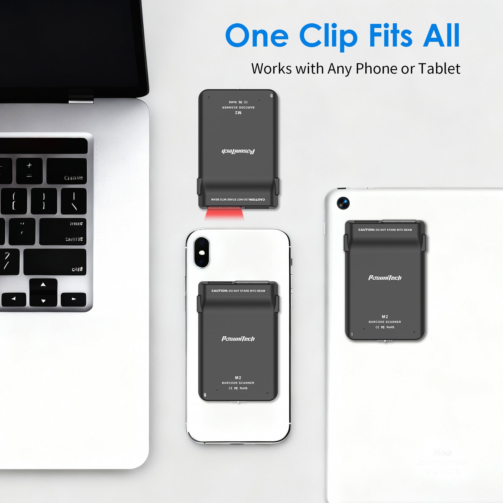 M2 backclip Barcode Scanner