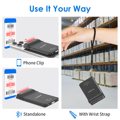 M2 backclip Barcode Scanner