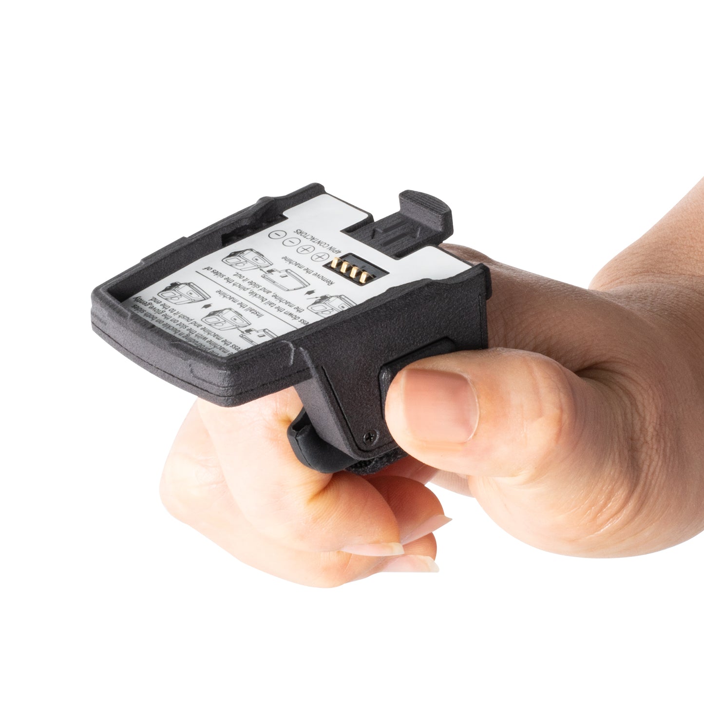 Posunitech Ring base Right Hand OF01 for 1D/2D Imager Mini Pocket Barcode Scanner Warehouse Pickup, Wearable Wrist Straps Hands-Free Wireless Storage Reader