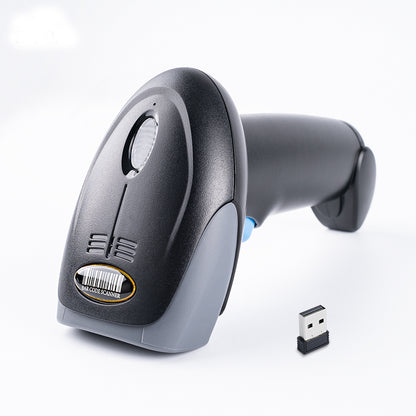 1D 2D QR Barcode Scanner Handheld Bluetooth Wireless 2.4G Scanner